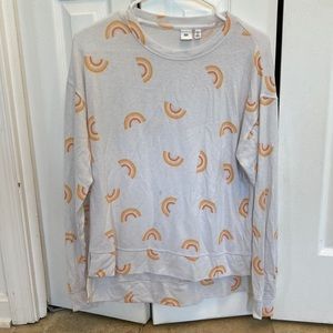 Rainbow sweatshirt size small